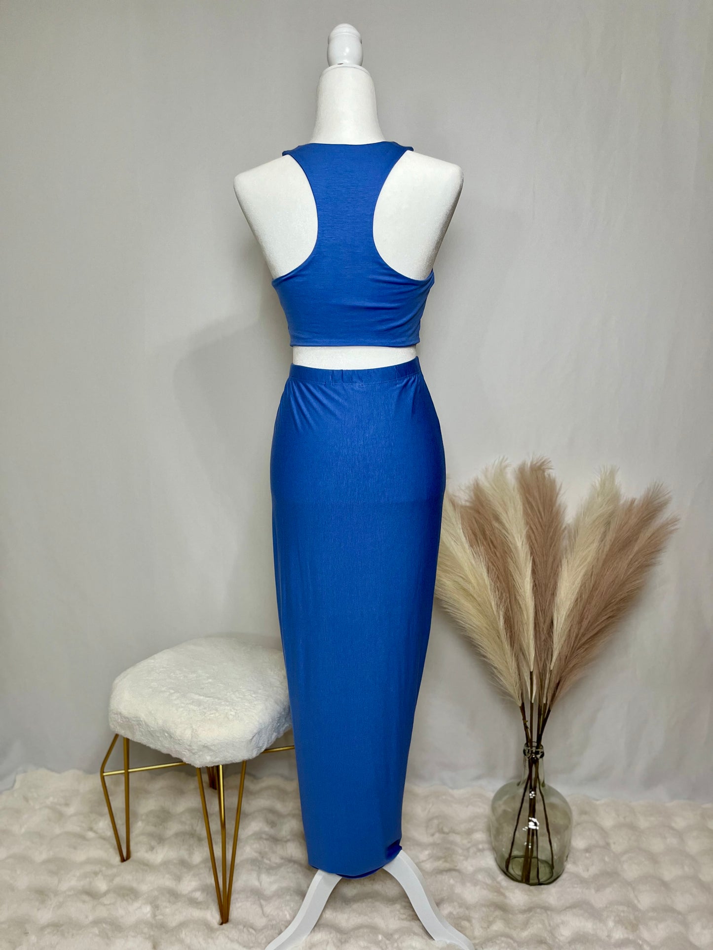 Blue Two Piece Set