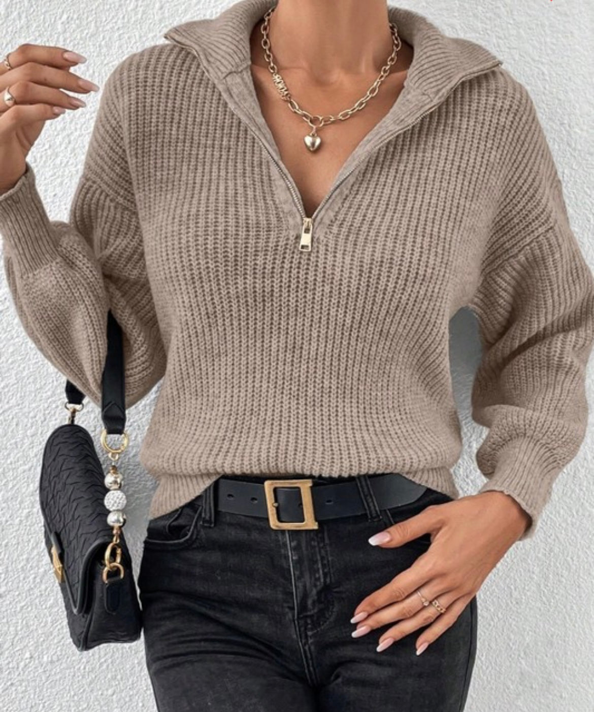 Zip Up Sweater