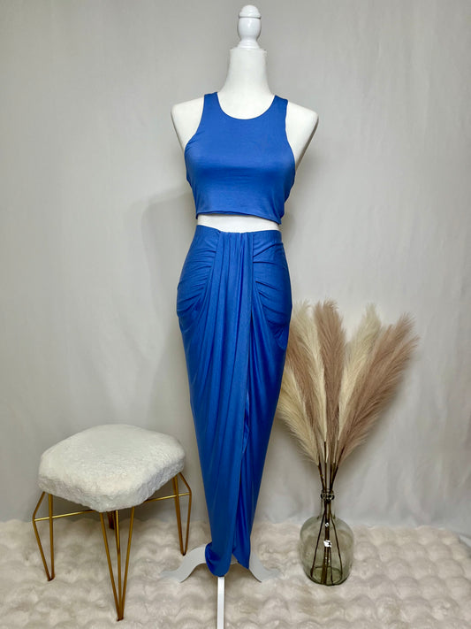 Blue Two Piece Set