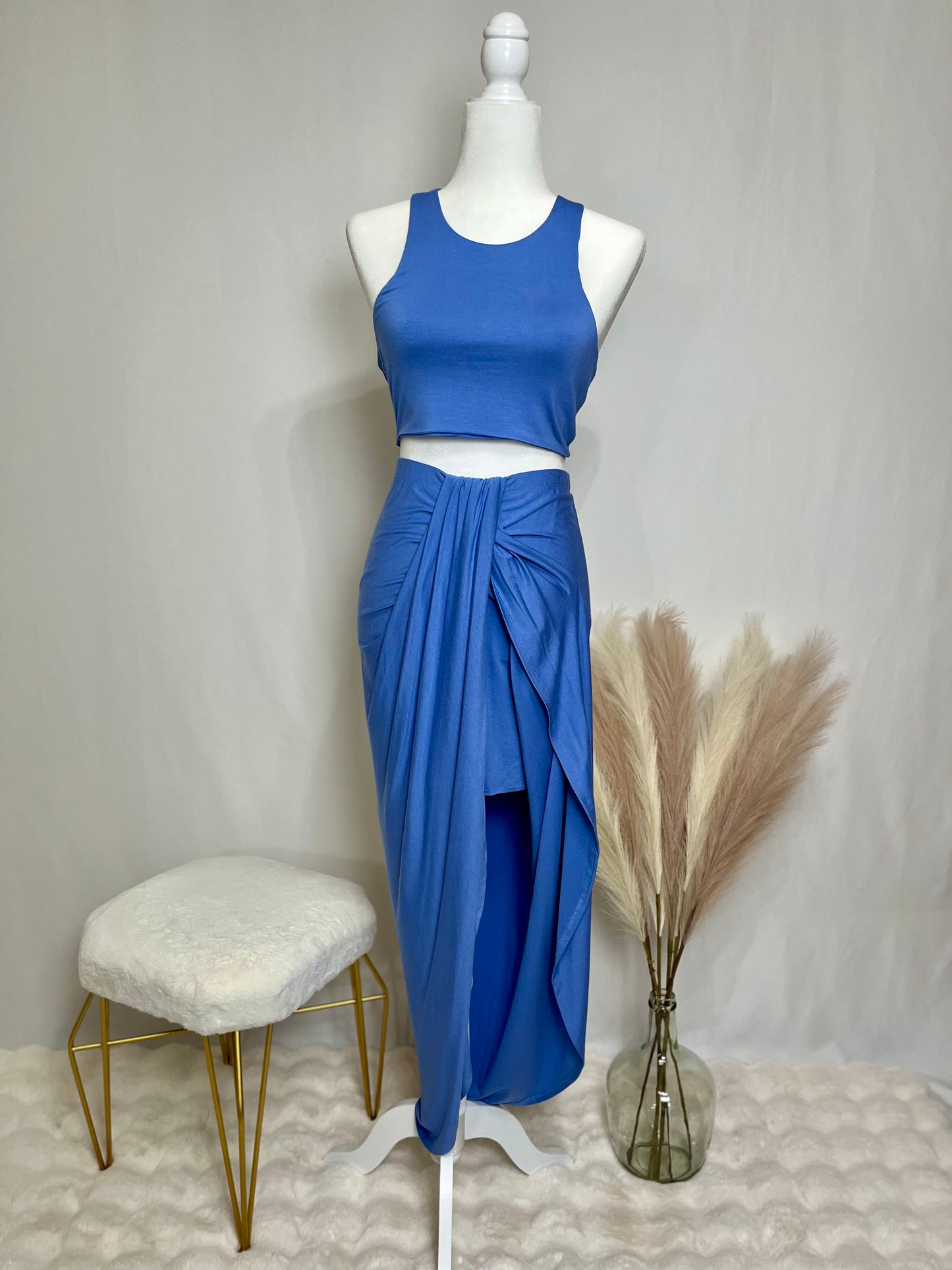 Blue Two Piece Set