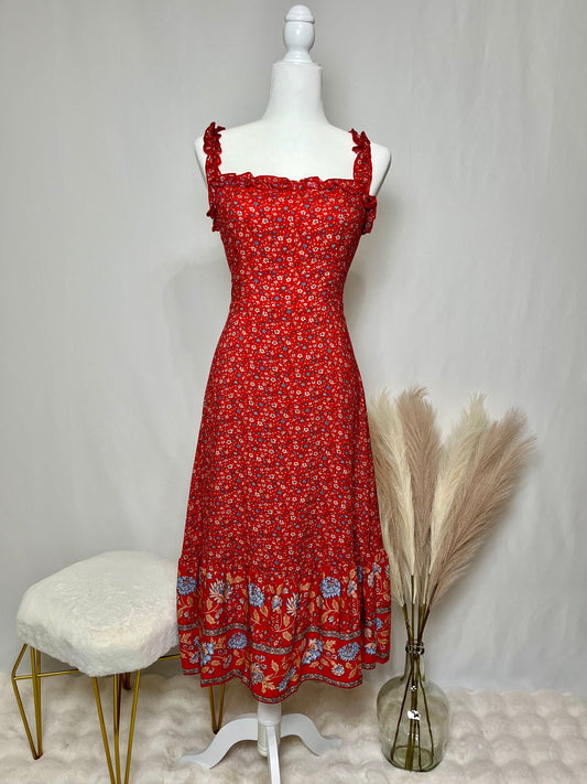 Red Garden Dress