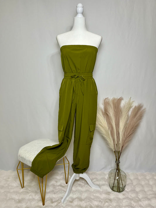 All Green Jumpsuit