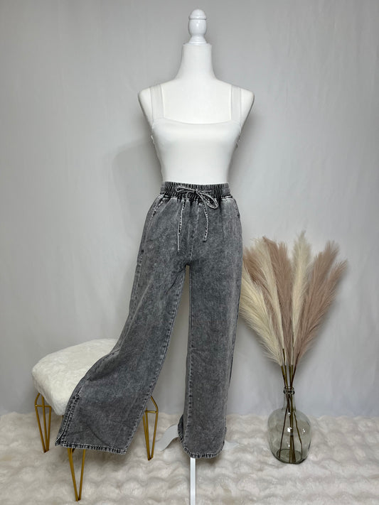 Grey High Waist Jeans